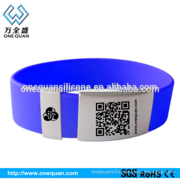 Fashion Alert Women Bracelet Custom Allergy Slider ID Bracelet